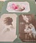 ANTIQUE ESTATE 1900S POSTCARDS ALBUM Carousel 13