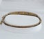 Edwardian 1900's hinged bangle 9ct rose gold - Diamonds and Ceylon Sapphires Carousel 4