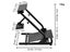 New Adjustable Gaming Racing Simulator Wheel Stand Carousel 9