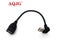 1pcs 20cm Hot Sale Left Right Up Down Angled 90 Degree USB 2.0 Type A Male To Carousel 4