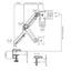 LUMI DTM34-C012 Gas Spring Single Anum Monitor Arm for 17"-32" [DTM34-C012] Carousel 4