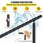 New Handrail for Outdoor Steps Aluminum Stair Fit 0-5 Steps Handrail Railing Carousel 4