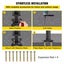 New Handrail for Outdoor Steps Aluminum Stair Fit 0-5 Steps Handrail Railing Carousel 6
