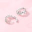 Hoop Small Rose Flower Round Earring Carousel 2