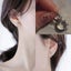 Hoop Small Rose Flower Round Earring Carousel 4