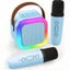 Bluetooth Singing Speaker Karaoke Player with 2 Wireless Microphones Carousel 2