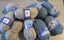 8 Balls Wool Alpaca Blend 8 ply / Double Knit Blue & Beige Suit Small Project Carousel 1