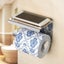 Toilet Paper Roll Holder Phone Shelf Carousel 5