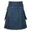 Utility Tartan Kilt Black Watch with Cargo Pockets Carousel 1