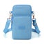 New Small Crossbody Bag Mobile Phone Bag Vertical Mini Coin Bag (Dark Blue) Carousel 4