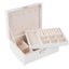 Portable Multifunctional Jewelry Box Accessories Storage Box (Pink) Carousel 2