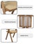 Levede 1x Armchair Dining Chair Wicker Wooden Chairs Rattan Accent Lounge Seat Carousel 6