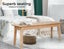 Levede Wooden Dining Bench Chair Entryway Seat Hallway Max 250kg 120x 35x 45cm Carousel 5