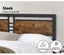 Metal Industrial Queen Bed Frame Spring Mattress Base Set HD 35cm Foam Brown Carousel 7