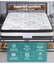 Metal Industrial Queen Bed Frame Spring Mattress Base Set HD 35cm Foam Brown Carousel 8