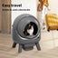 Pawz Automatic Smart Self Cleaning Cat Litter Box App Control Large Odor-Removal Carousel 8