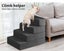 Pawz Dog Stairs Ramp Portable Climbing Ladder Washable Removable Cover 4 Steps Carousel 2