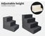 Pawz Dog Stairs Ramp Portable Climbing Ladder Washable Removable Cover 4 Steps Carousel 7