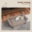 Pawz Pet Sofa Bed Raised Elevated Soft Lounge Couch Wooden Frame Heavy Duty Carousel 2