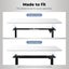 Levede Desktop For Motorised Adjustable Desk Electric Sit Stand Table 140X70cm Carousel 4
