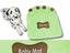 Pet Bed Paw Shaped Mat 72x61.5cm Green Carousel 2
