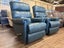 Pair LA-Z-BOY EDEN Leather Rockers/Recliners Carousel 3