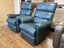 Pair LA-Z-BOY EDEN Leather Rockers/Recliners Carousel 11