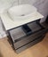 Floor Standing Timber Veneer on Plywood Vanity with Sit on Top Basin GINA-900D Carousel 3