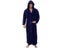 Winter Warm Bath Robe Men Bathrobe Nightgown Soft Coral Fleece Hooded Bathrobes Carousel 5