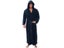 Winter Warm Bath Robe Men Bathrobe Nightgown Soft Coral Fleece Hooded Bathrobes Carousel 8