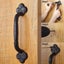 Cast Iron Heavy Duty Barn Door Handle Carousel 1