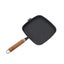 22cm Nonstick Grill Pan Cast Iron with Pour Spouts Versatile Steak Pan Carousel 1