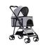 Pawz Large Pet Stroller Dog Cat Travel Carrier Pram Foldable Pushchair Outdoor Carousel 1