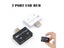 Portable Mini 2 Port USB Hub For Phone Laptop Carousel 3