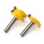 Shank Canoe Bead & Flute Router Bit Set 8mm Shank Carousel 4
