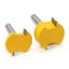 Shank Canoe Bead & Flute Router Bit Set 8mm Shank Carousel 5