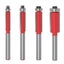 Flush Trim Router Bit 1/4'' Shank Set Carousel 3
