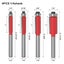 Flush Trim Router Bit 1/4'' Shank Set Carousel 8