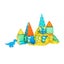Dinosour Kids Magnetic Tiles Blocks 100Pcs Carousel 2