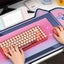 400 X 800 3Mm Cute Cat Ear Desk Pad For Keyboard & Mouse Mouse Pads & Wrist Res Carousel 3