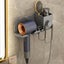 Wall Mounted Holder For Dyson Hair Dryer Bathroom Storage Rack Simple Black Upg Carousel 1