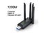 Dual Band USB Wifi 1200Mbps Adapter 2.4GHz 5GHz WiFi With 4 Antenna PC Mini Carousel 1