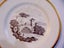 EARLY SPODE PORCELAIN "BAT " PRINTED PLATE Carousel 2