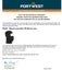 2 Pack Portwest Modaflame Knit Fire Flame Resistant Balaclava Black Head Full... Carousel 5