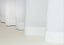 Pinch Pleat Privacy Curtains WHITE 1.4m wide x 2.4m drop Carousel 2