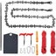 53 Inch Hand Rope Chain Saw Sharp Manual Tree Limb Chain Saw with 68 Carousel 1
