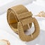 New Retro Women Summer Pin Buckle Belts Fashion Female Braided Wide Carousel 2