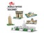 World Famous Mini 3D DIY Architecture Model Bricks For Children Carousel 3