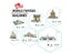 World Famous Mini 3D DIY Architecture Model Bricks For Children Carousel 4