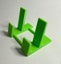 Computer Keyboard Display Stand - Green Carousel 1
